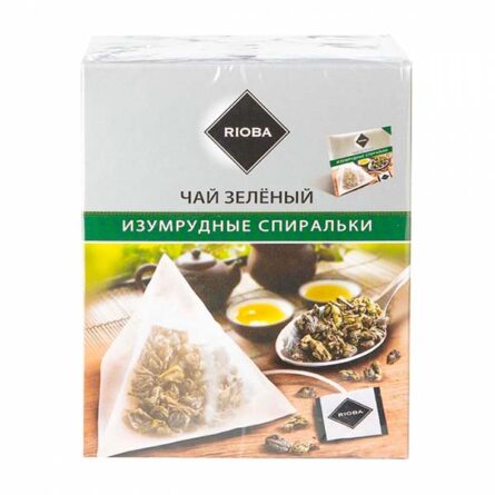 Чай зелёный «Изумрудные спиральки»